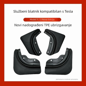 Prednji OEM blatnik za Tesla Model Y – Nova verzija, materijal: TPE