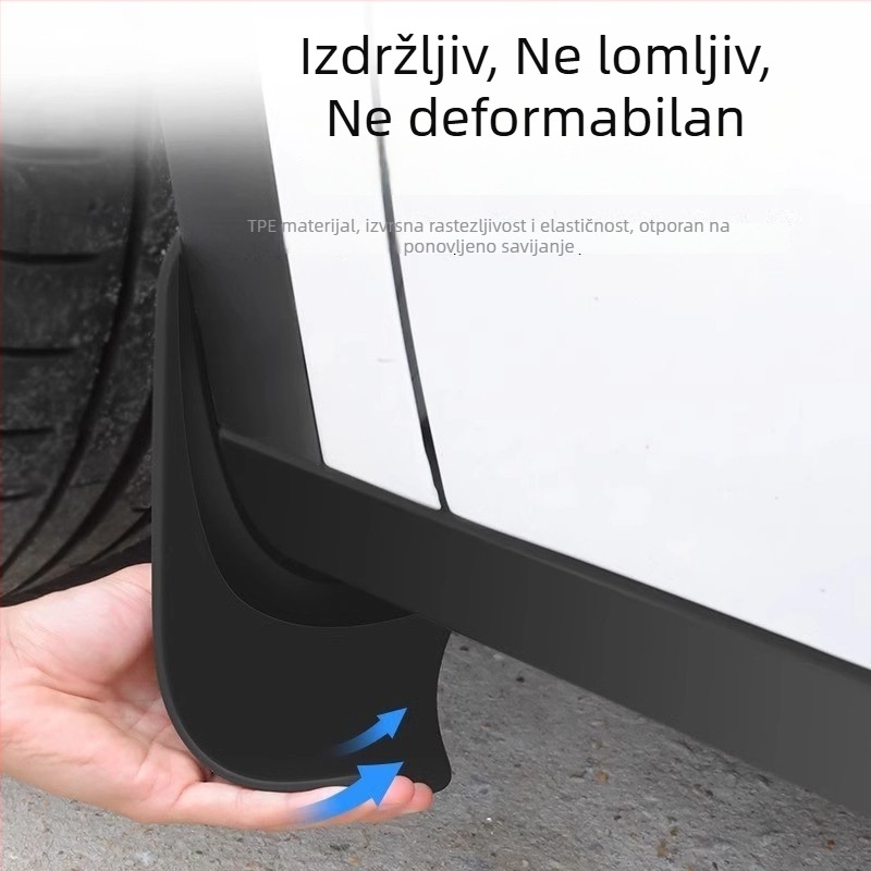 Prednji OEM blatnik za Tesla Model Y – Nova verzija, materijal: TPE