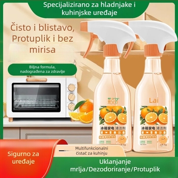 Čistač hladnjaka s gelom za dezodoriziranje i uklanjanje plijesni, višenamjenski čistač, 350 ml, sigurno uklanjanje mrlja