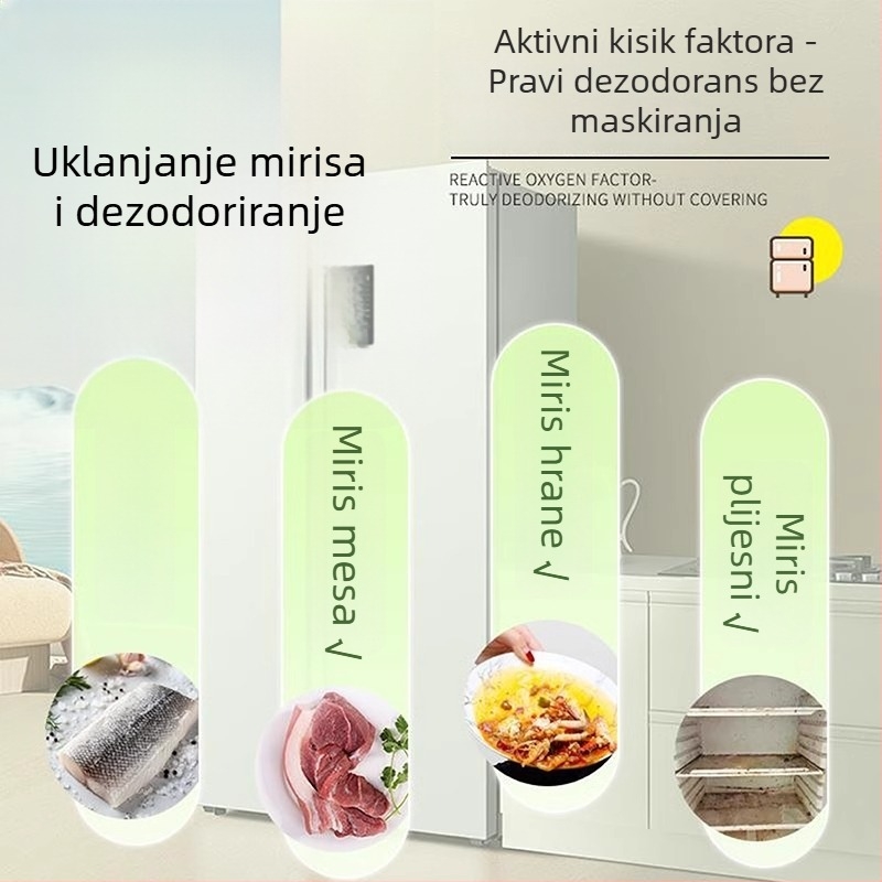 Čistač hladnjaka s gelom za dezodoriziranje i uklanjanje plijesni, višenamjenski čistač, 350 ml, sigurno uklanjanje mrlja