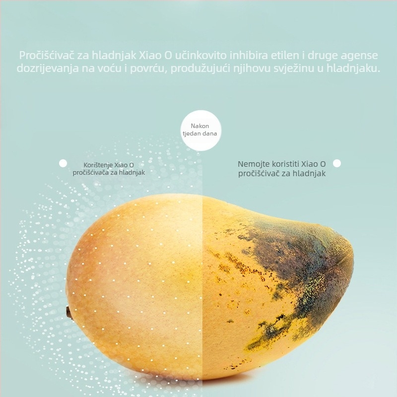 Ozonizator zraka s sterilizacijom, pokrivenost 10 m², USB napajanje, 5W, dodirni zaslon