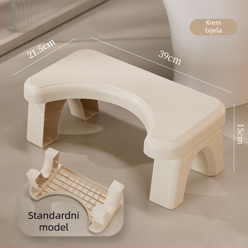 Toaletna stolicica za kućnu upotrebu — protuklizna, ojačana, za djecu (Materijal: PP; Bez sklopivosti; Bez uvoza)