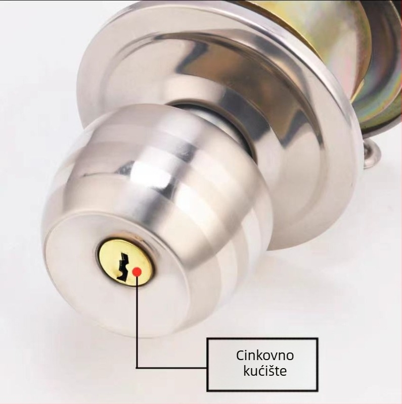 Ball lock brava za unutarnje vrata, multifunkcionalna, od željeza, model 5831, moderan stil