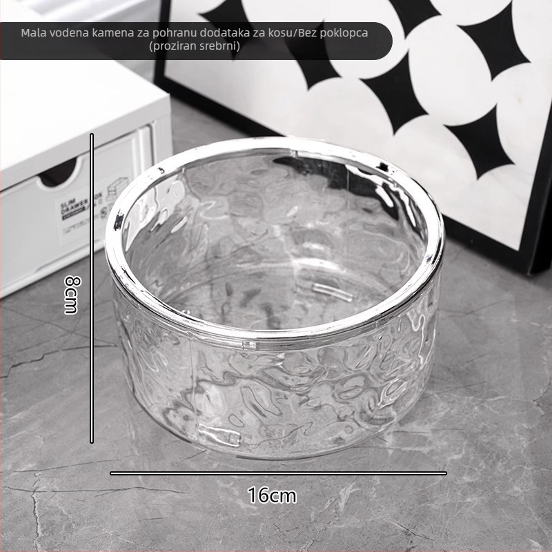 Kutija za pohranu dodataka za kosu, plastična, kapacitet 18 L, japanski stil, tisk logotipa dostupan