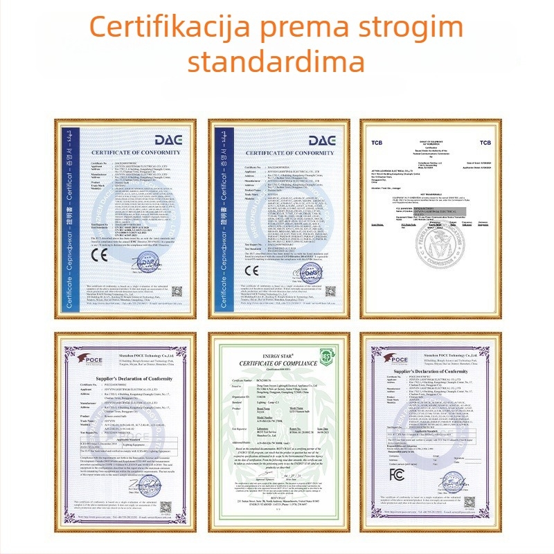 Edison LED filament žarulja E27 ST64, 220V, 480 lm, 360° snop, regulabilna