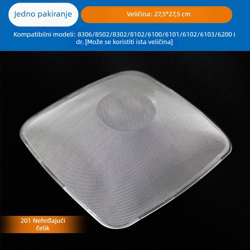 Boss filter za kuhinjski napa: unutarnja mreža 8212, zaštita dima 8210, mreža filtriranja ulja 8010