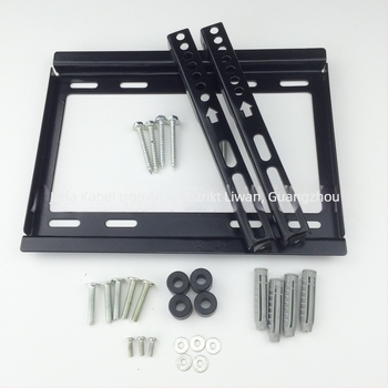 Zidni nosač za LED/LCD televizor – univerzalni fiksni, metalni držač, nosivost preko 15 kg