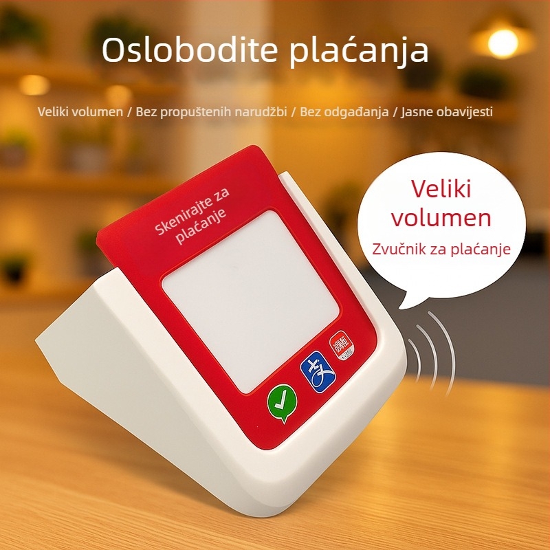 Wi‑Fi zvučnik s glasovnim uputama; USB sučelje; ugrađena baterija 1200–2000 mAh; reprodukcija do 8 sati