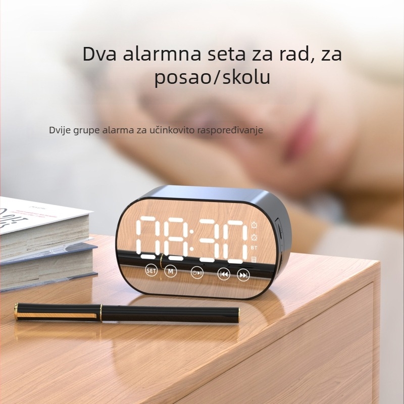 Bluetooth stolni zvučnik s ugrađenom baterijom, 10W, 30 Hz–15 kHz, SNR ispod 60 dB