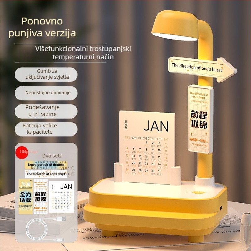 Kreativna Bluetooth audio noćna svjetiljka za spavaću sobu, stolna lampa s dvostrukom funkcijom, 3 boje temperature, 1200Ah baterija, 5V/2A