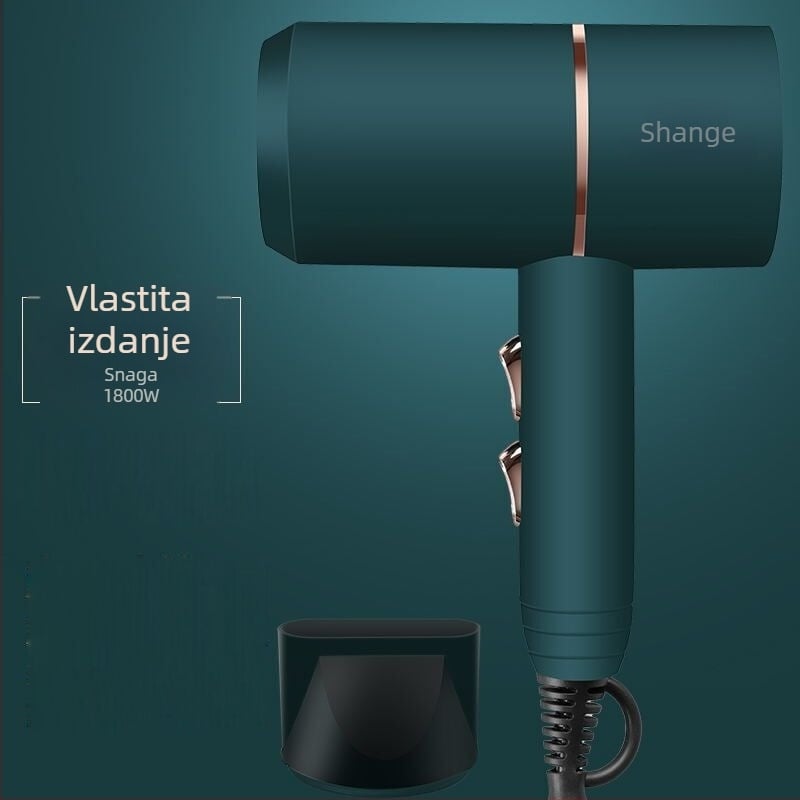 Sušilo za kosu 1800W, 220V, četkasti motor, hladan/vruć zrak, zaštita od pregrijavanja
