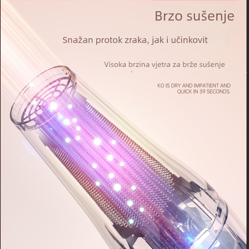 Sušilo za kosu 2400W, četkasti motor, 6 brzina zraka, hladan/vruć zrak, zaštita od pregrijavanja
