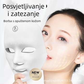 LED uređaj za pomlađivanje lica – Pomlađivanje kože LED svjetlosnom terapijom; Ugrađena baterija 800–1000 mAh; Kućna upotreba; IPX0; Fizioterapijski instrument