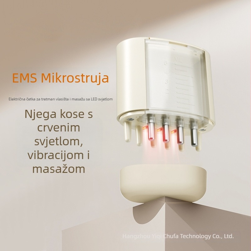 Aplikator za masažu vlasišta s kugličnom glavom za esencijalno ulje, model SY01, 180 g, antipruritičan i umirujući učinak na vlasište, pogodan za sve sezone