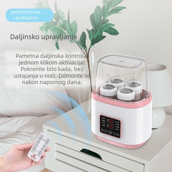 Dvostruki grijač mlijeka i sterilizator bočice AY-N18, 170W, 220V AC, PP