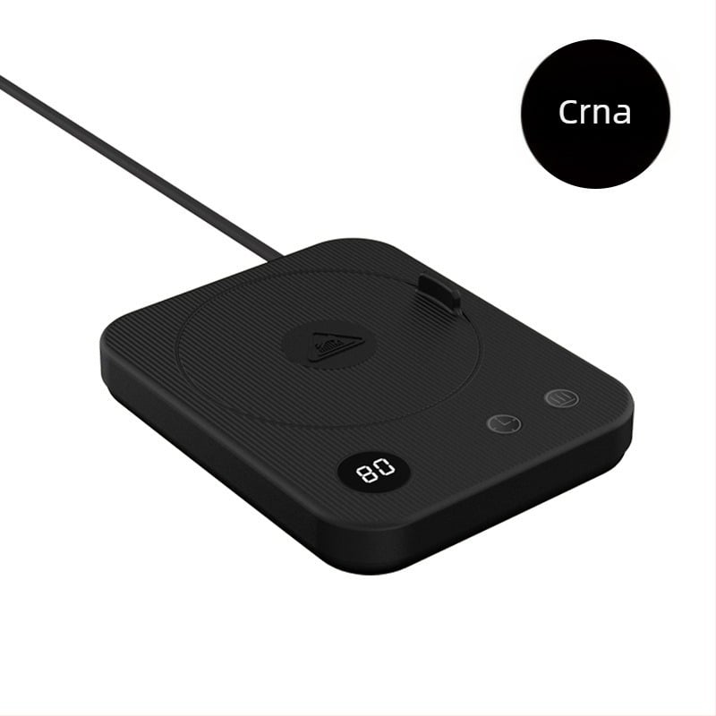 Grijaća podloga za šalice s 4 razine temperature do 80°C, dodirni upravljanje, AC napajanje, automatsko isključivanje