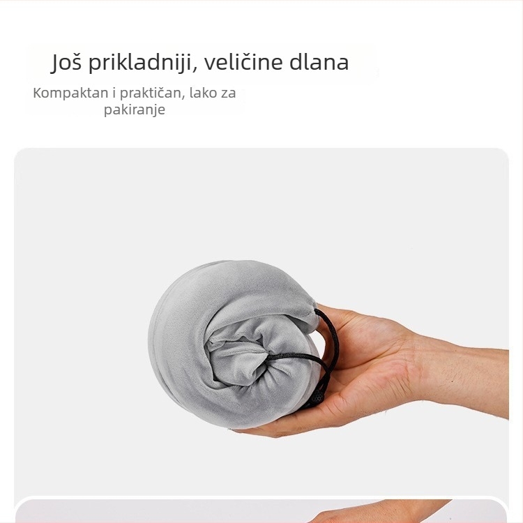 U-oblik jastuk za putovanje za vrat s memory foam punjenjem, univerzalna prilagodba, marka Sincere and Warm, težina do 0,5 kg