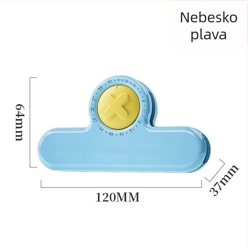 Klip za brtvljenje vrećica, plastika za hranu, otporan na vlagu i čuvanje svježine, kućanska kuhinja (JSQFKJ)