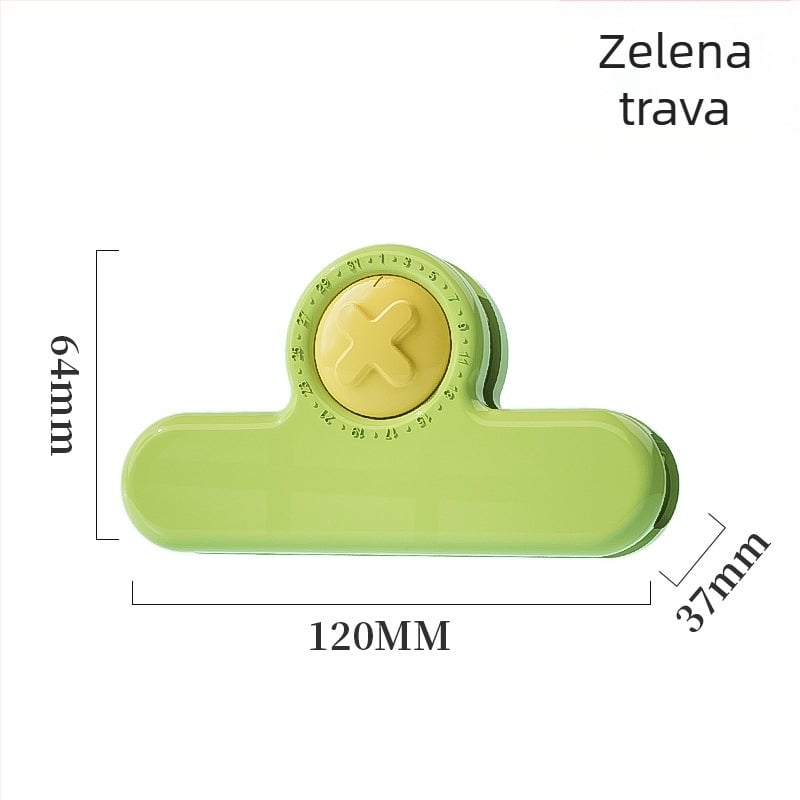 Klip za brtvljenje vrećica, plastika za hranu, otporan na vlagu i čuvanje svježine, kućanska kuhinja (JSQFKJ)