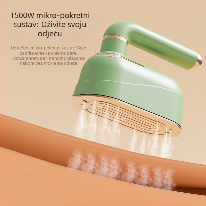 Ručna parna pegla s dvostrukom uporabom – suho i mokro, 1500W, 111–240V, PC unutarnji spremnik, model XH-818, 6 načina