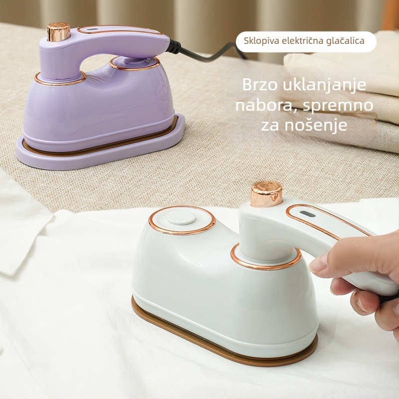 Parni glačalo za odjeću, ručno, prijenosno, ABS spremnik, 40W, AC 111–240V, kapacitet <0,8 L