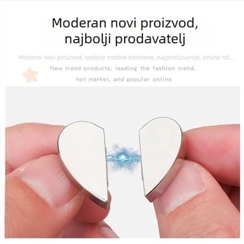 Friendly magnetska kopča za zavjese od legure, moderni minimalistički stil, prilagodljiva