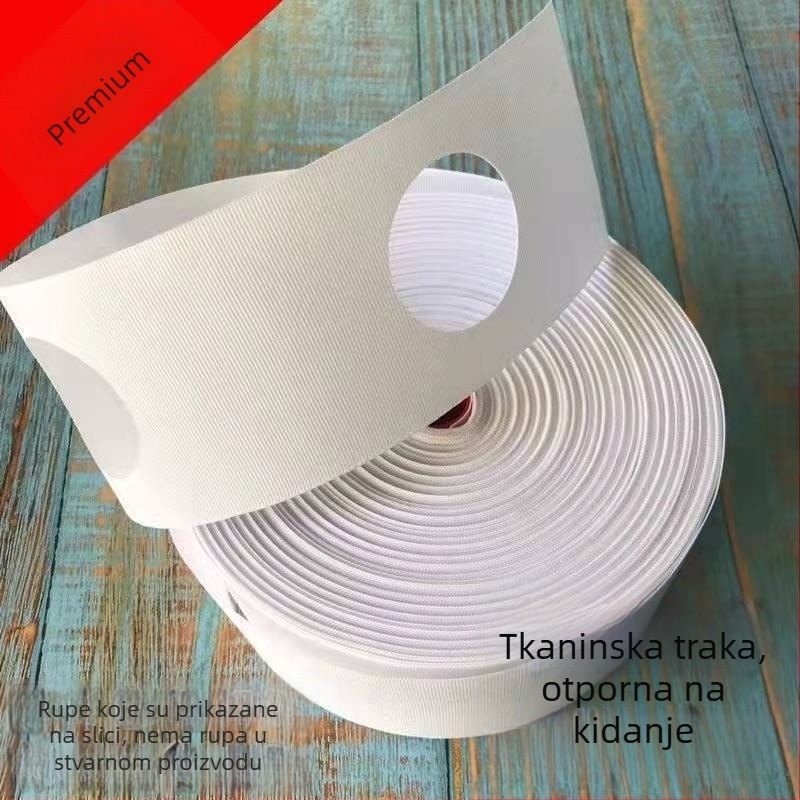 Zavjese trake od tkanine s kukicama, strojno pranje, debele trake, dodaci za zavjese