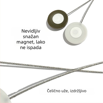 Lucky kopča za zavjese - akrilni materijal, prilagodljivo, mogućnost privatne marke, jednostavan i moderan dizajn