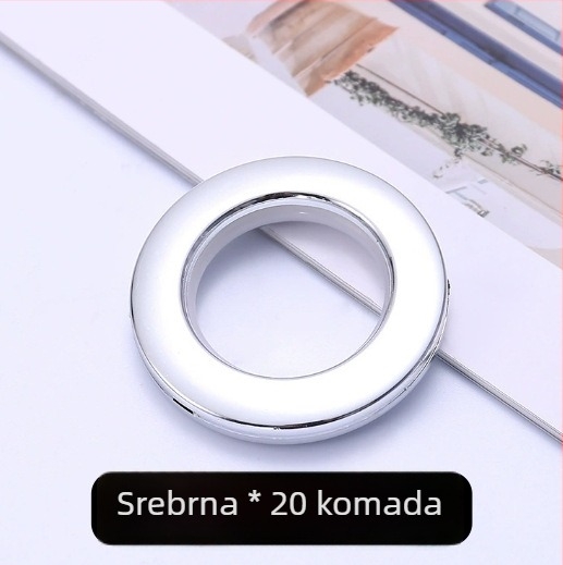 20 magnetskih prstenova za zavjese za rimski štap – kružni prsteni, moderan minimalistički stil, Neck Strength marka