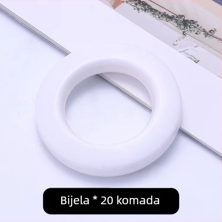 20 magnetskih prstenova za zavjese za rimski štap – kružni prsteni, moderan minimalistički stil, Neck Strength marka