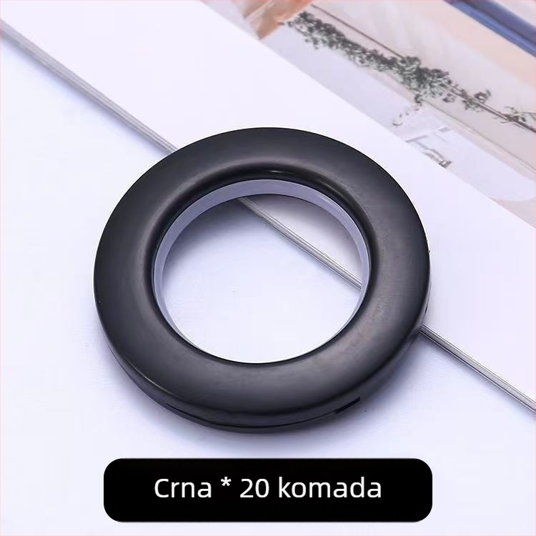 20 magnetskih prstenova za zavjese za rimski štap – kružni prsteni, moderan minimalistički stil, Neck Strength marka