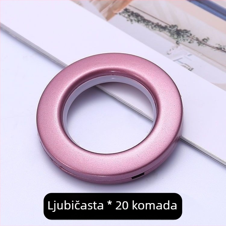 20 magnetskih prstenova za zavjese za rimski štap – kružni prsteni, moderan minimalistički stil, Neck Strength marka