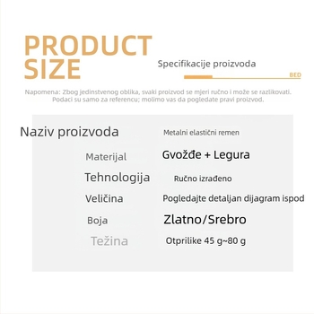 Metalni pojas za zavjese sa opružnim mehanizmom - skandinavski stil, jednostavan dizajn, prilagodljiv