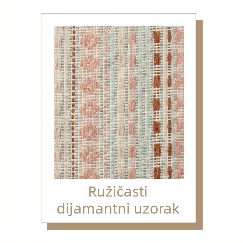 Dianrui zavjese, poliester, boje po vlaknu, visoko zasjenjenje 71-90%, francuski stil, prilagođene dimenzije zavjesa