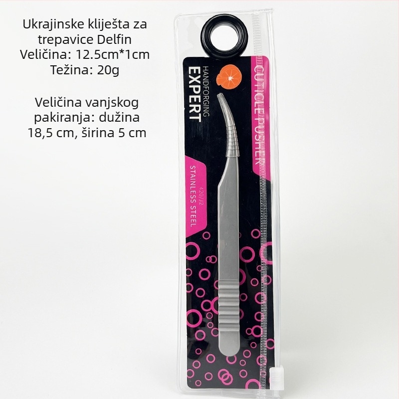 DQD nehrđajući čelik pincete za trepavice – preciznost, ogledni završetak, ručna uporaba za umjetne trepavice