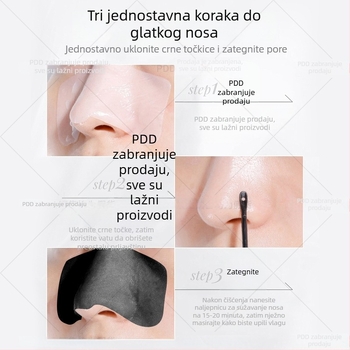 Bang Wei nazalna maska za njegu T-zone — dubinsko čišćenje, uklanjanje crnih točaka i zatezanje pora.