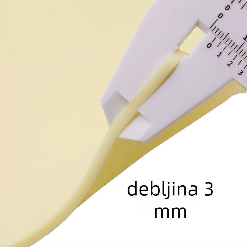 Tattoo praktična koža za obrve, silikon, imitacijska koža, univerzalna upotreba, oko 180 g