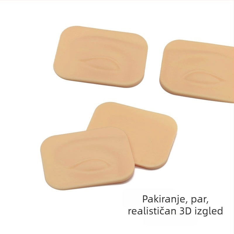 Silikonska praksa koža za 3D obrve i kapke za tetoviranje, univerzalna primjena, 30 g