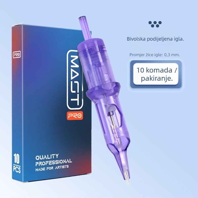 Jednokratna All-in-One igla za tetovažne strojeve – univerzalna uporaba za usne, puder obrve i linija oka