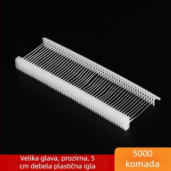 Igla za pistolju za oznake – Velika glava, Debeli plastični materijal, I-oblik prošireni vrh, PP materijal