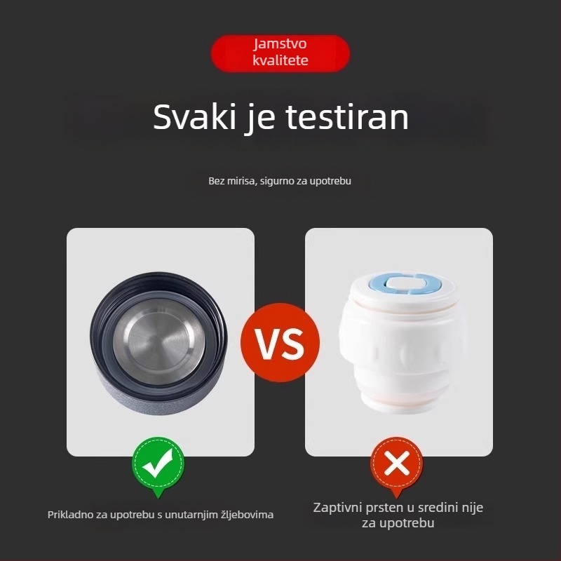 Silikonski brtvni prsten za poklop termosice – dodatak