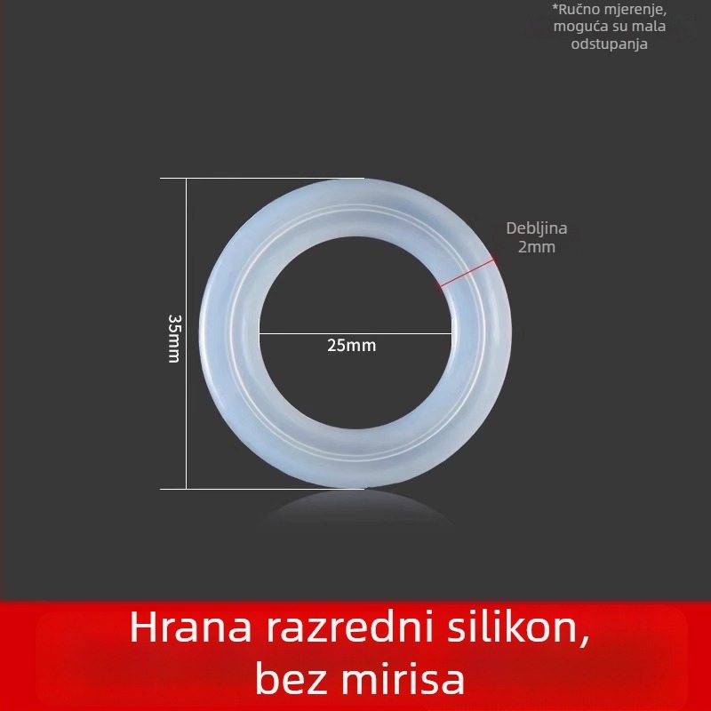 Silikonski brtvni prsten za poklop termosice – dodatak