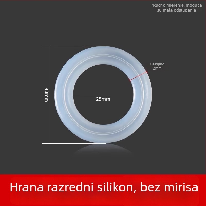 Silikonski brtvni prsten za poklop termosice – dodatak