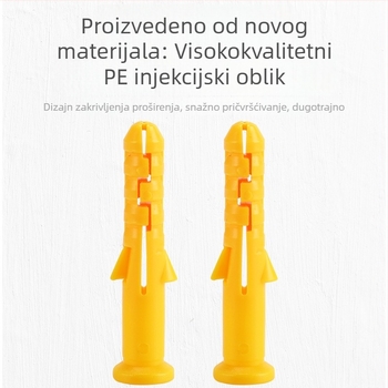 BK/beikun plastična ekspanzijska cijev, materijal PE, bez površinske obrade