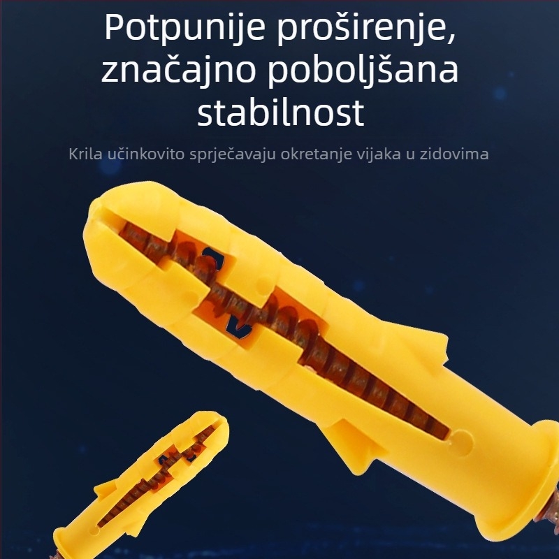 BK/beikun plastična ekspanzijska cijev, materijal PE, bez površinske obrade