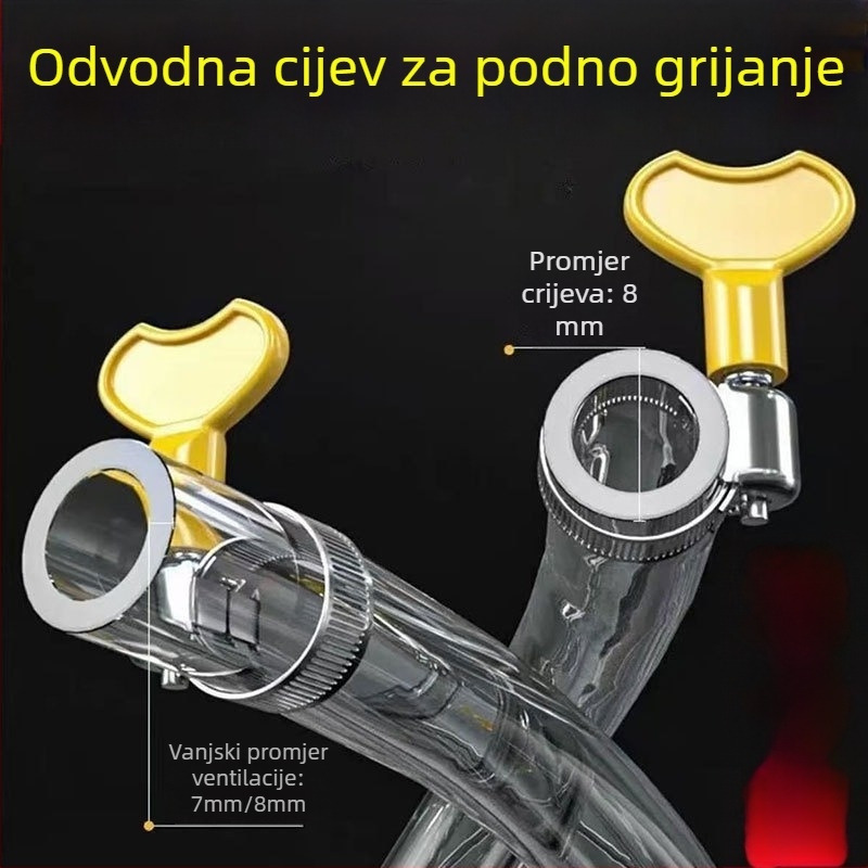 Distribucijski vodovodni rastavljač za podno grijanje - PVC, spojni materijal plast, marka Hangge, stil modernog jednostavnog dizajna, prenosno