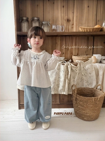 Dječja košulja s dugim rukavima, korejski stil, 100% pamuk, jesen, za djevojčice 3–8 godina