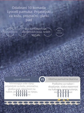 Dječje traperice s ravnim krojem, 99% pamuk, srednji pojas s elastanom, jednobojne, jesen 2025