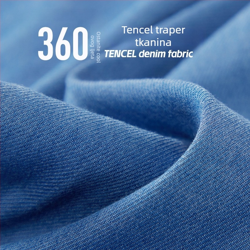Chlapčeve hlače protiv komaraca od Lyocell-a, casual sportski stil, elastični pojas, dužina 9/10, ljeto