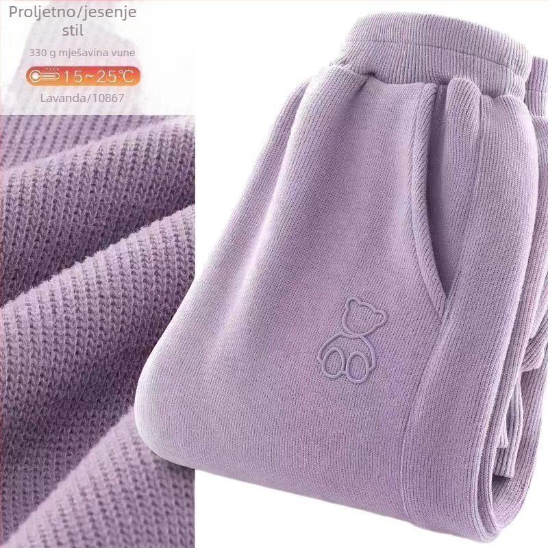 Dječje zimske hlače — Leisure osnovni stil; EVA tkanina; podstava zeca dlaka 91–95%; Za novorođenčad